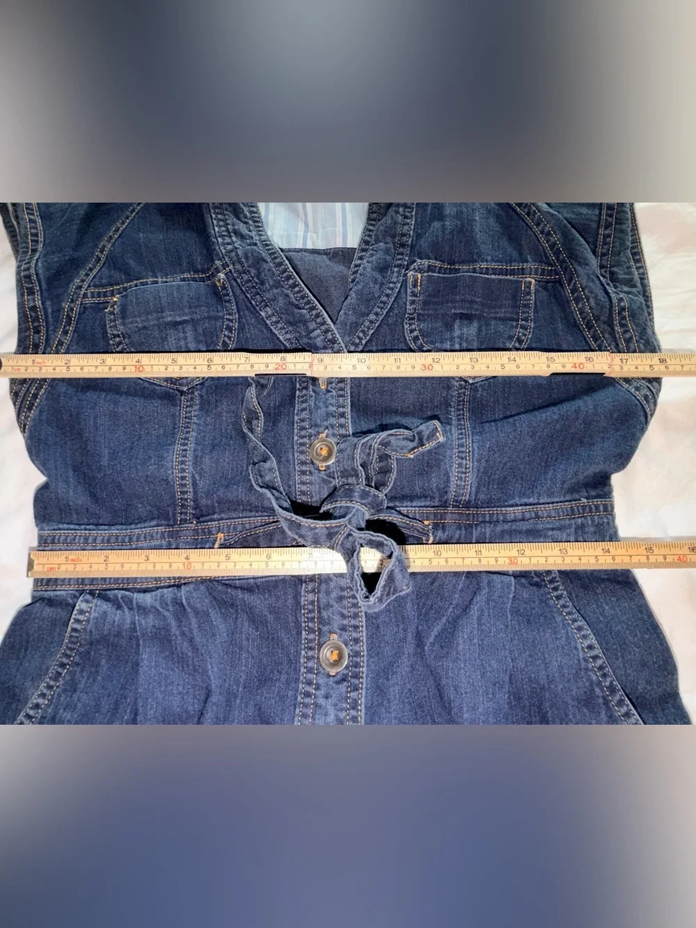 Maeve by Anthropologie Button-Up Denim Shirt Dress